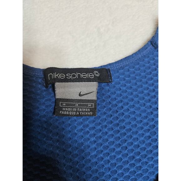 Nike Sphere Dry Fit Women's Athletic Tank Top Blue Size M (8-10) - Picture 4 of 7